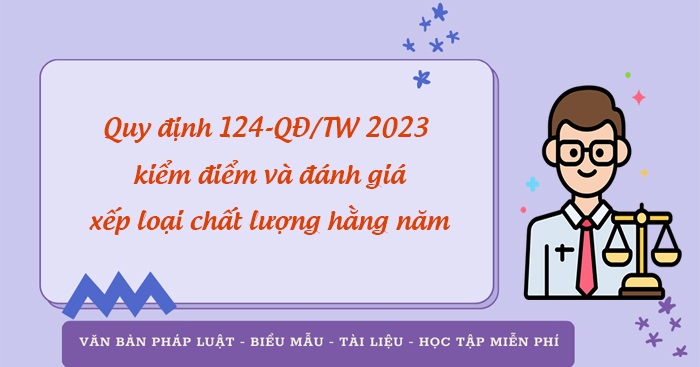Quy trình đánh giá, xếp loại Đảng viên theo Quy định số 124-QĐ/TW của Ban Chấp hành Trung ương Đảng