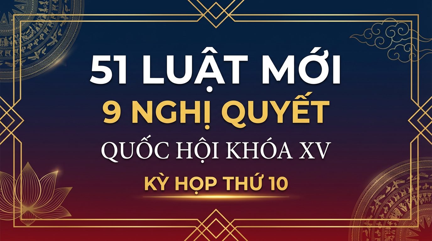 Tài liệu Hội nghị phổ biến, quán triệt các luật, nghị quyết được thông qua tại Kỳ họp thứ 10, Quốc hội khóa XV