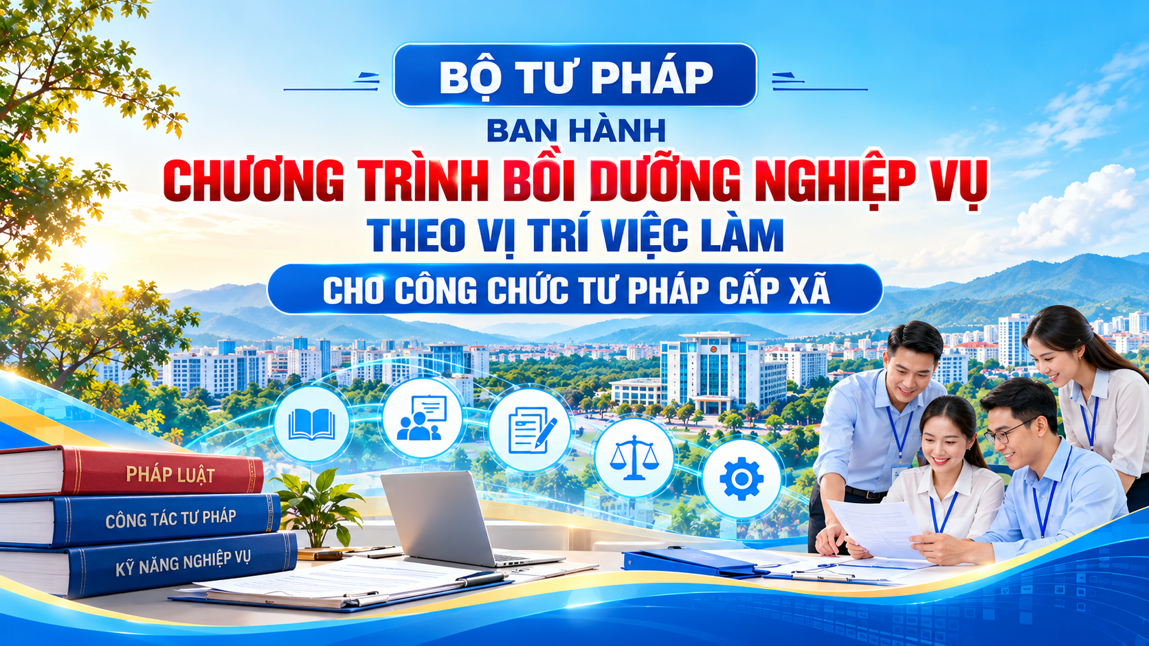 Bộ Tư Pháp ban hành Chương trình bồi dưỡng nghiệp vụ theo vị trí việc làm cho công chức tư pháp cấp xã