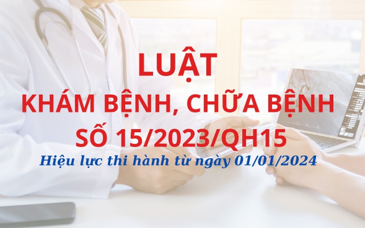 [Infographic] Luật Khám bệnh, chữa bệnh 2023