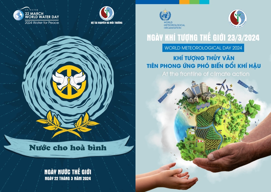 Hướng dẫn tổ chức các hoạt động hưởng ứng Ngày Nước thế giới, Ngày Khí tượng thế giới, Chiến dịch Giờ Trái đất năm 2024 (19/03/2024)