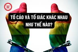 Sự khác nhau giữa tố cáo và tố giác