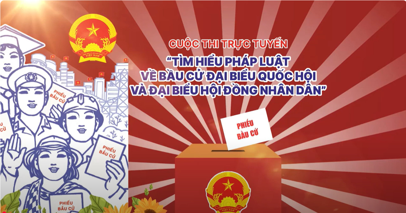 giới thiệu về Cuộc thi trực tuyến "Tìm hiểu pháp luật về bầu cử"