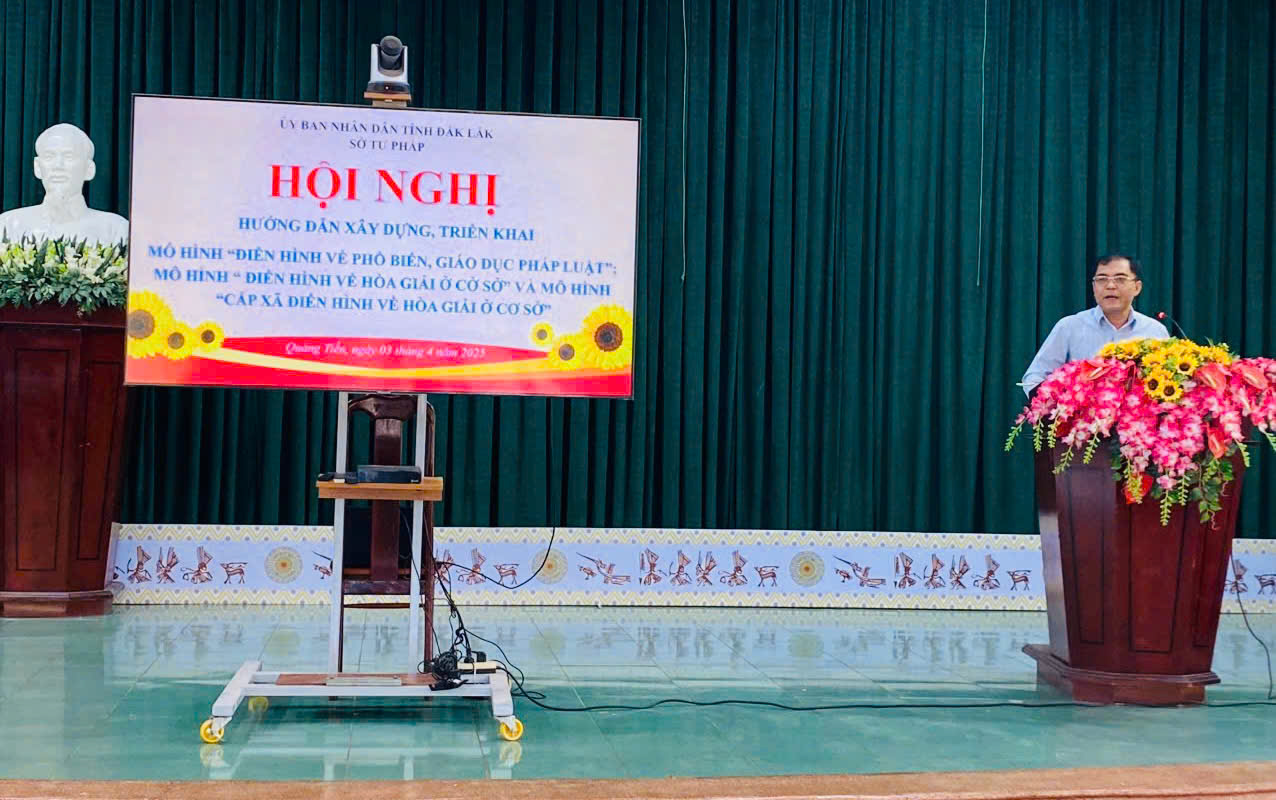 Hướng dẫn xây dựng, triển khai mô hình điển hình về phổ biến, giáo dục pháp luật, hòa giải ở cơ sở và mô hình “cấp xã điển hình về hòa giải ở cơ sở”
