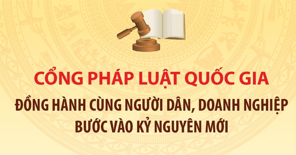 Hoàn thiện hành lang pháp lý để Cổng Pháp luật quốc gia phục vụ người dân và doanh nghiệp hiệu quả hơn