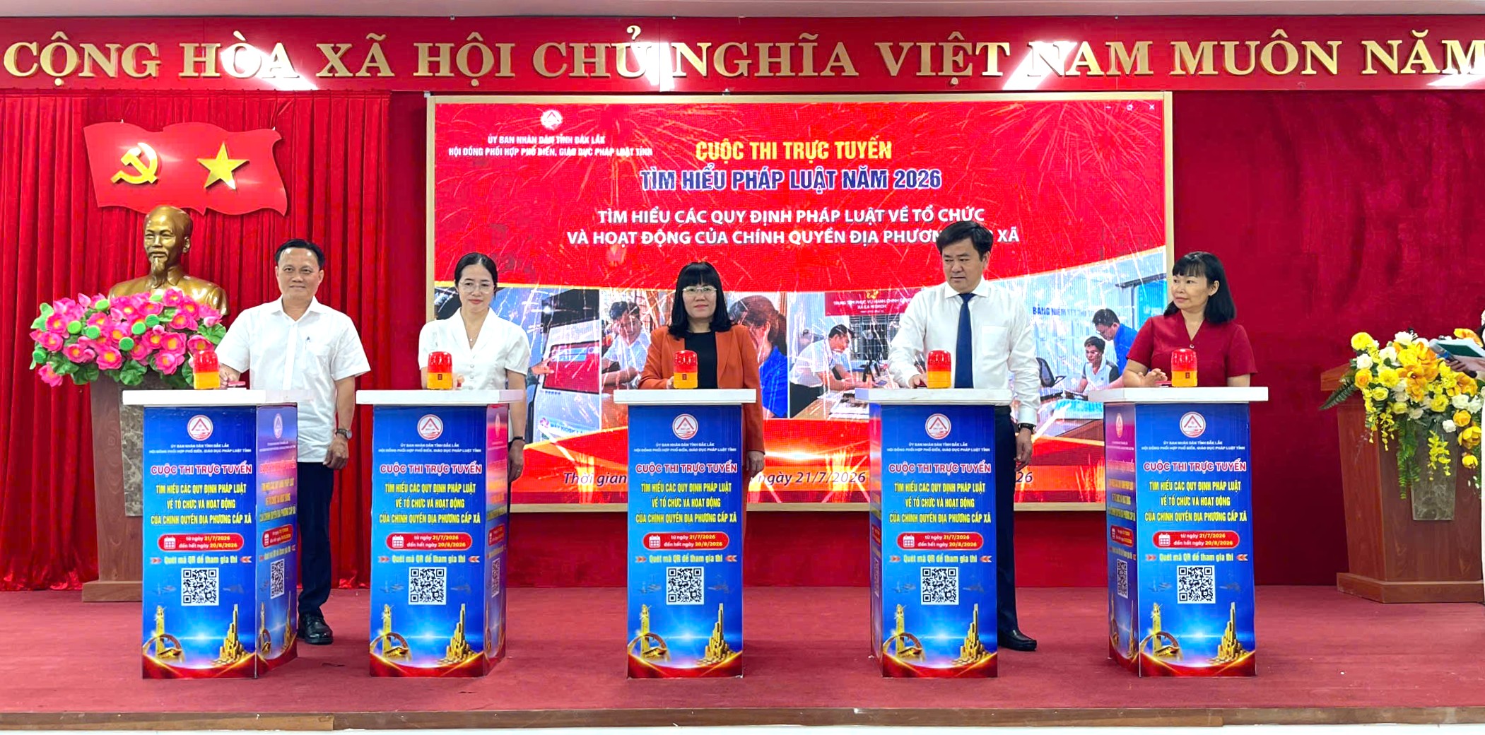 Chính thức phát động Cuộc thi trực tuyến tìm hiểu các quy định pháp luật về tổ chức và hoạt động của chính quyền địa phương cấp xã
