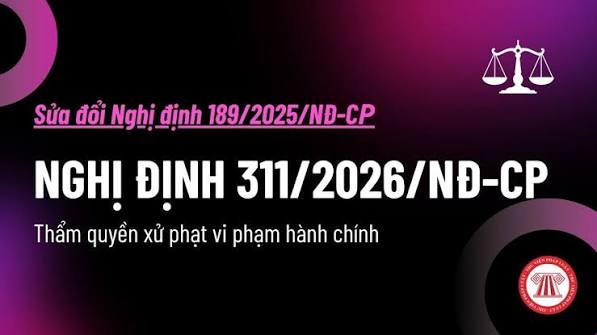 Thẩm quyền xử phạt vi phạm hành chính của Thanh tra tỉnh: Một số điểm mới từ Nghị định số 311/2026/NĐ-CP