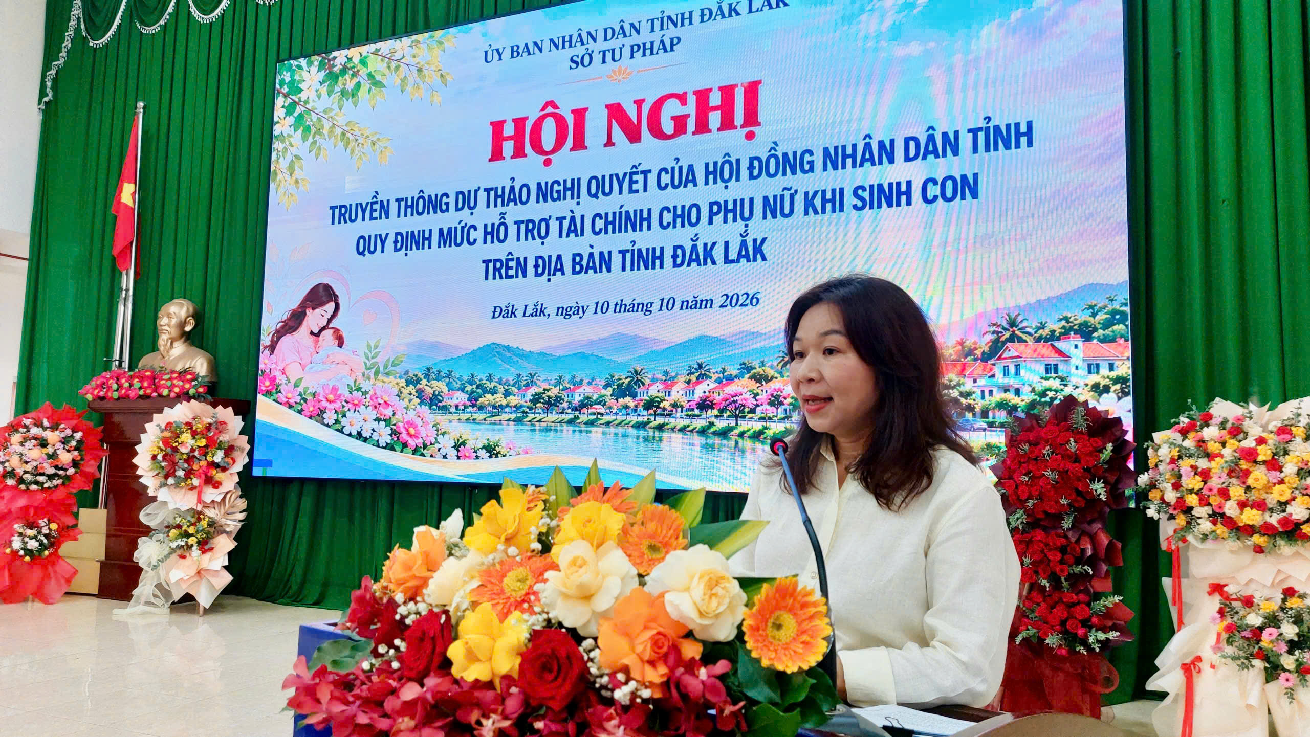 Truyền thông Dự thảo Nghị quyết của HĐND tỉnh quy định mức hỗ trợ phụ nữ khi sinh con